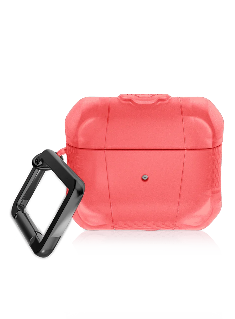 Itskins Spectrum Frost Series Case For Airpods 3 - Coral - Tashqila Itskins Spectrum Frost Series Case For Airpods 3 - Coral - Tashqila